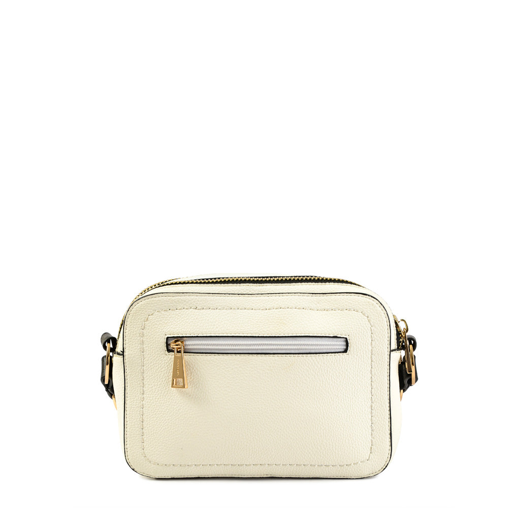 Cartera bandolera keyden mediana blanco