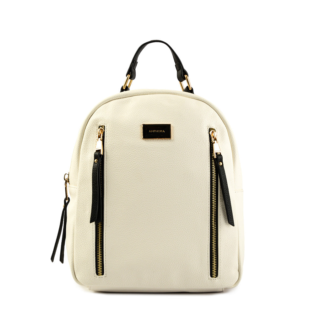 Mochila quitria pequeña blanco