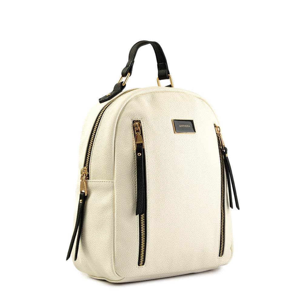 Mochila quitria pequeña blanco