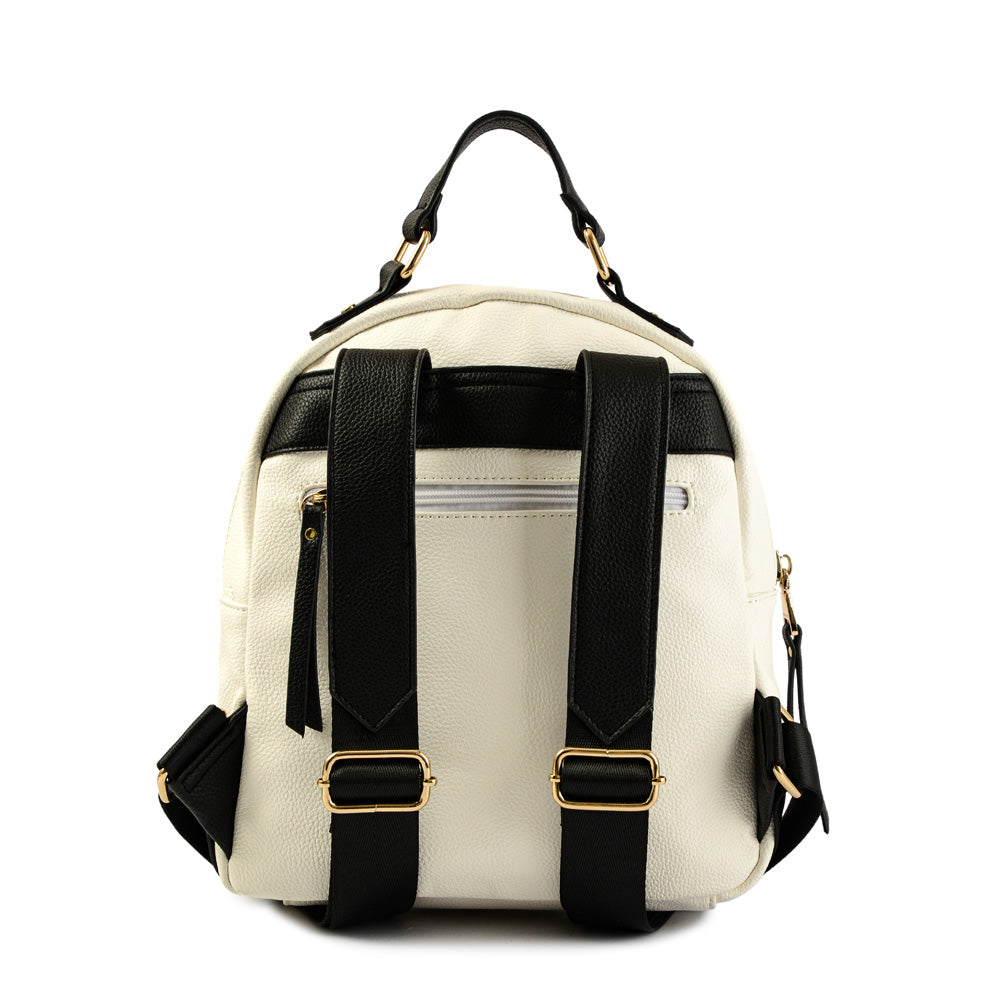 Mochila quitria pequeña blanco