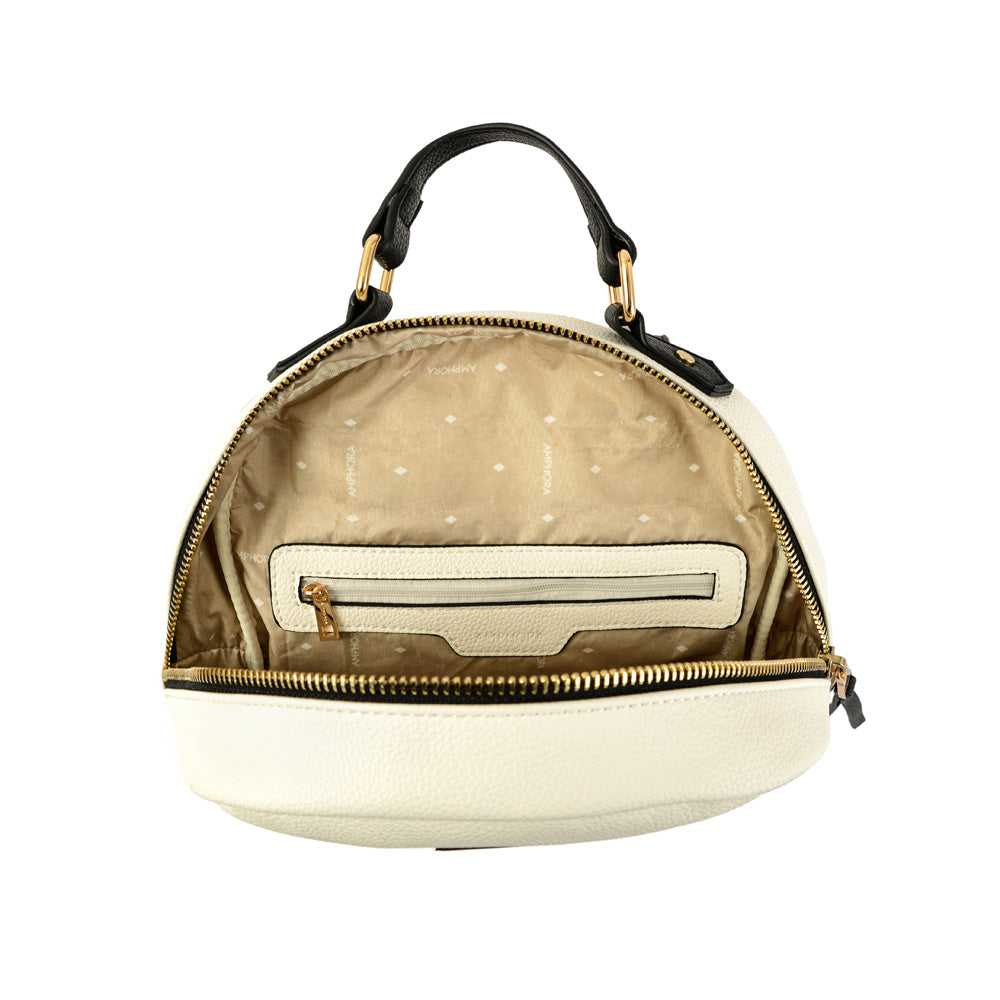 Mochila quitria pequeña blanco