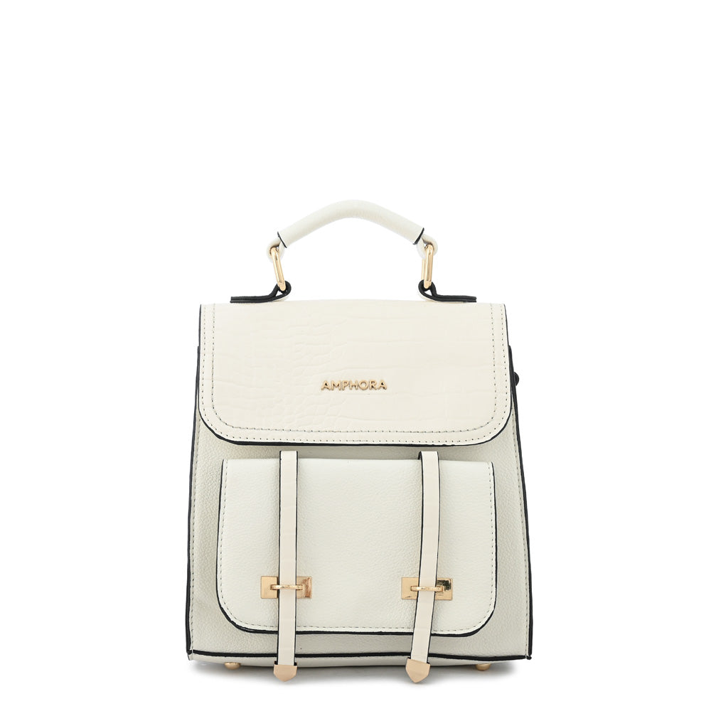Mochila con tapa kelly pequeña