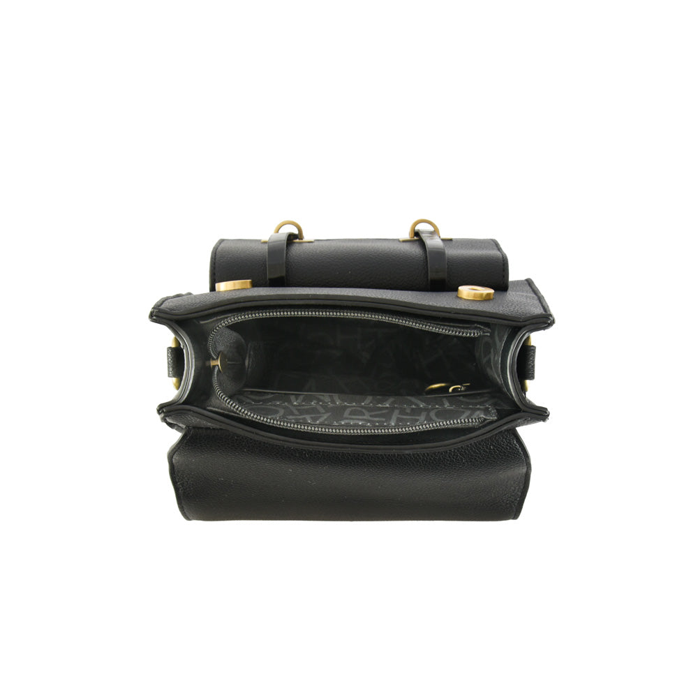 Mochila con tapa kelly pequeña negro especial