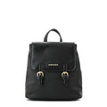 Mini Mochila con tapa aimar mediana negro especial