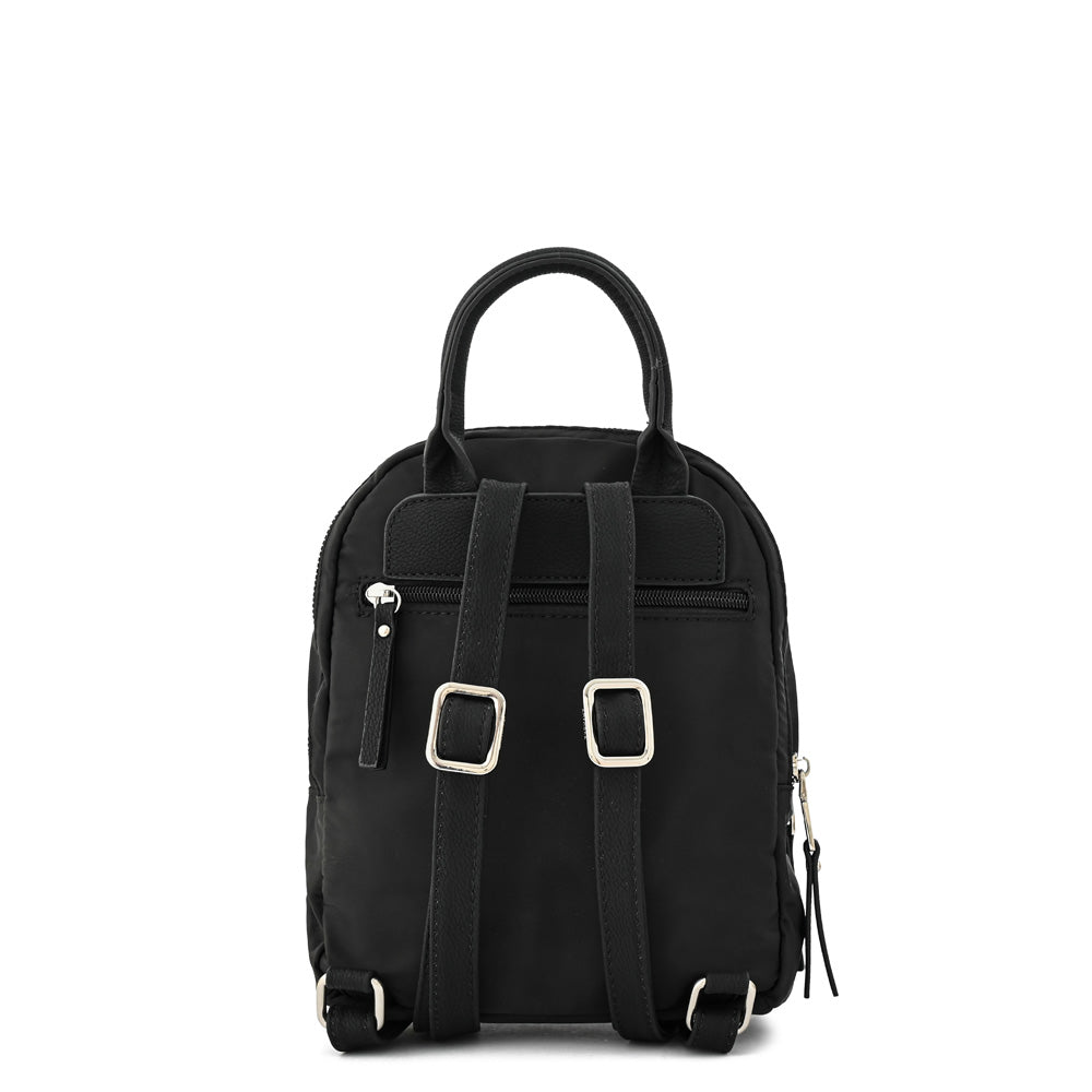 Mini Mochila catriel pequeña negro especial