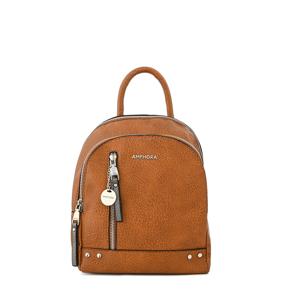 Mochila catriel pequeña café