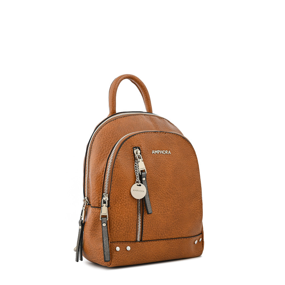 Mochila catriel pequeña café