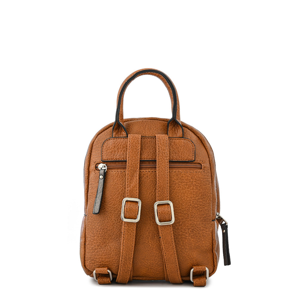 Mochila catriel pequeña café