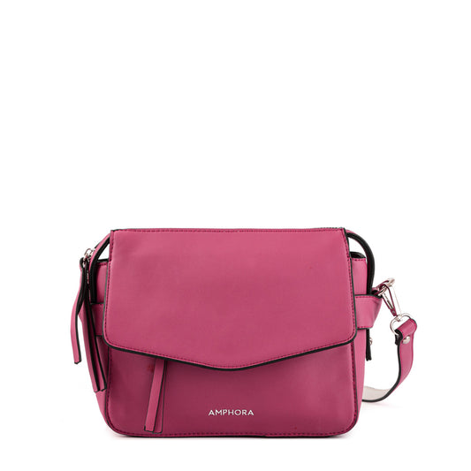 Cartera bandolera mediana celeci rosado