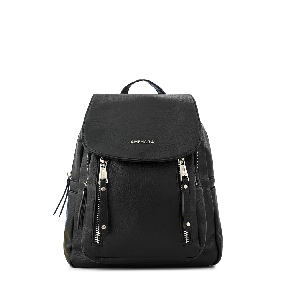 Mochila con tapa mediana crofia