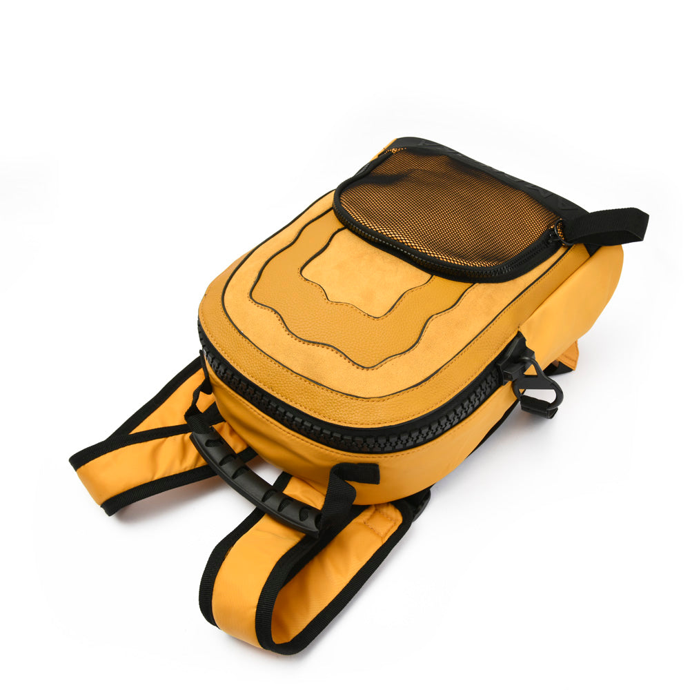 amphora chunky mochila  mostaza