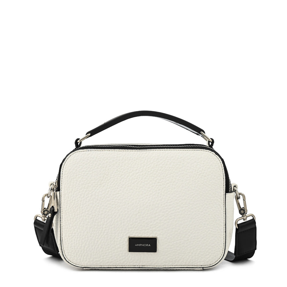 Cartera bandolera mediana lucian blanco