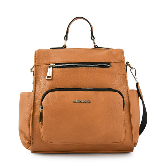 Mochila mediana maxine camel