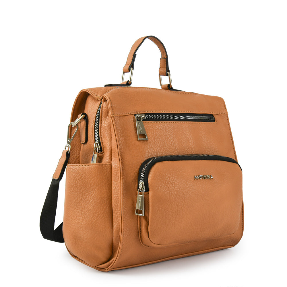 Mochila mediana maxine camel