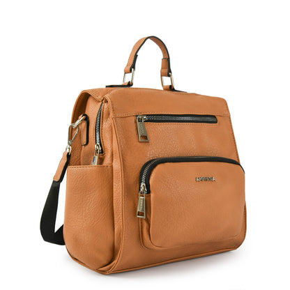 Mochila mediana maxine camel