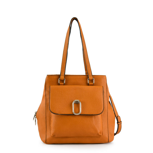 Cartera tote Tres divisiones Grande Arwen Camel