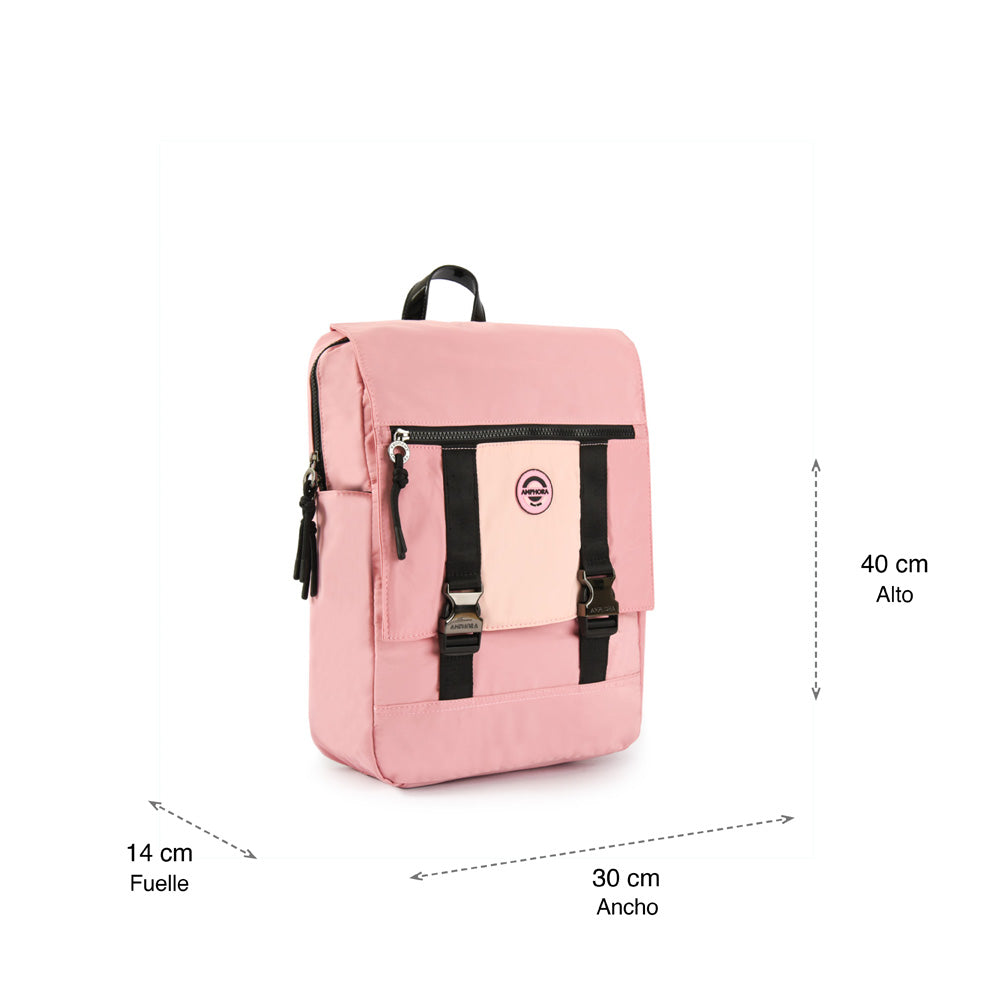 Mochila Porta Notebook Grande Brett Rosa Viejo