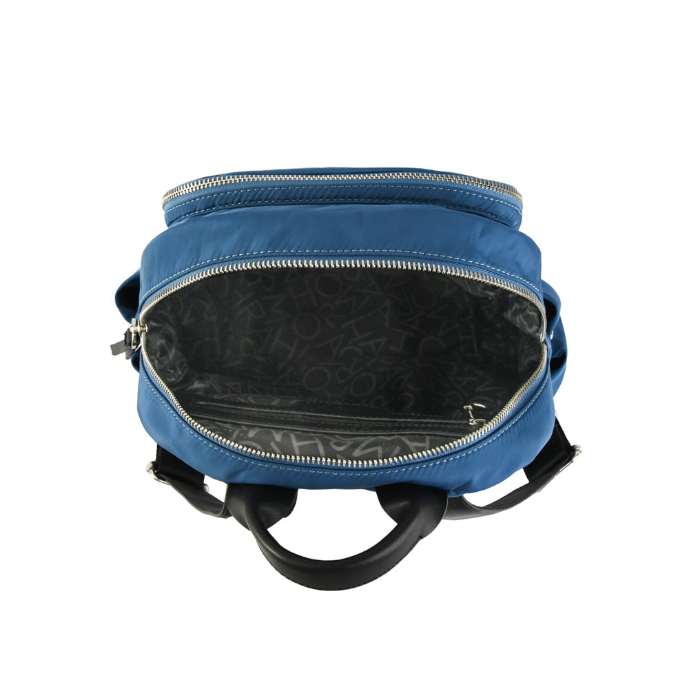 Mochila charlene mediana azul