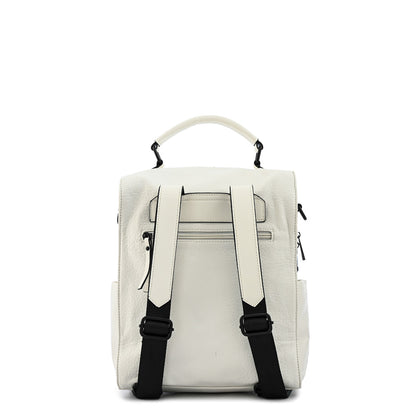 Mochila grande chenoa blanco