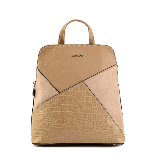 Mochila mediana corinne taupe