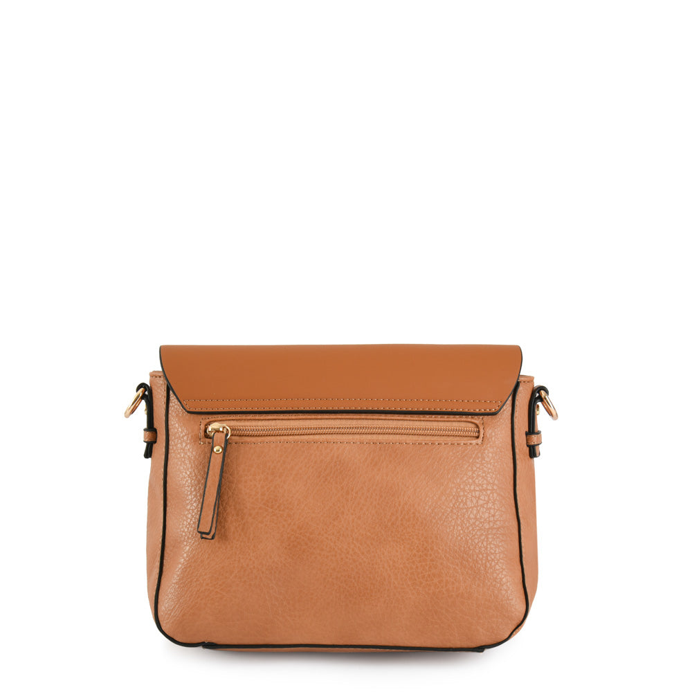 Cartera Bandolera Pequeña Mackay Café