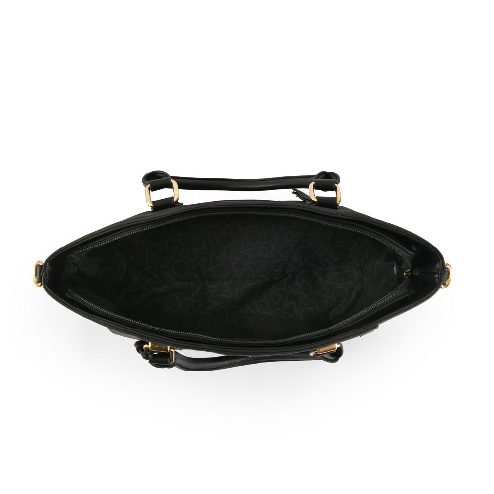 Cartera Dos Asas Mediana Jeny Negro