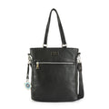 Cartera Dos Asas Grande Car Pintos Negro