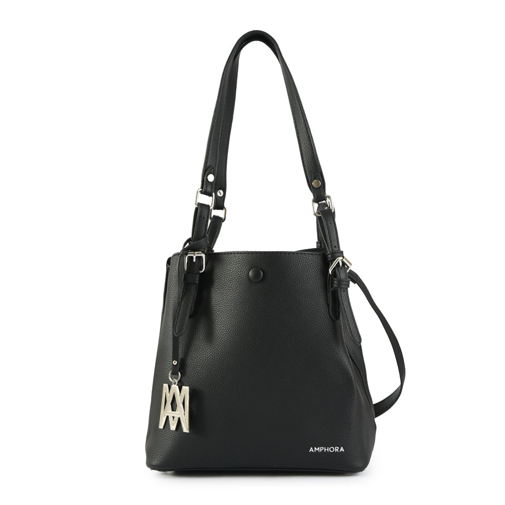 Cartera tote allena pequeña negro