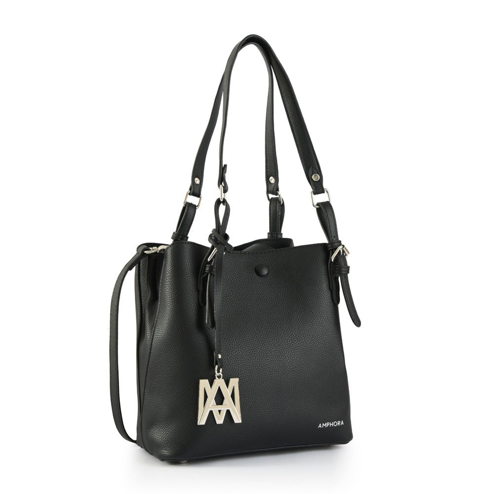 Cartera tote allena pequeña negro