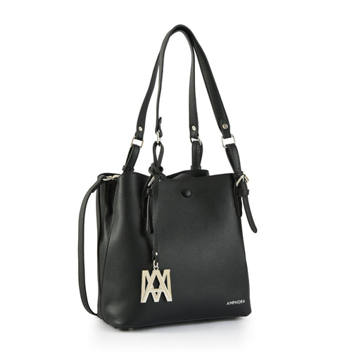 Cartera tote allena pequeña negro