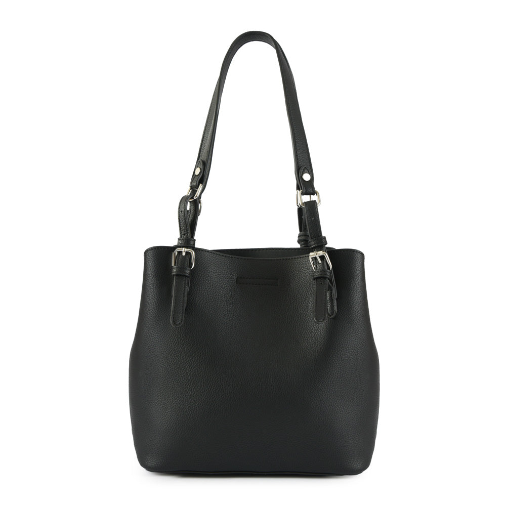 Cartera tote allena pequeña negro
