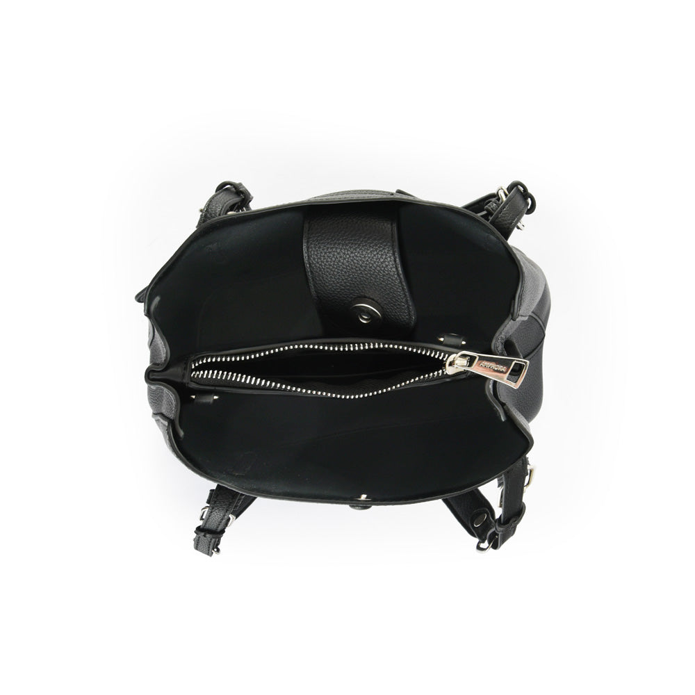 Cartera tote allena pequeña negro