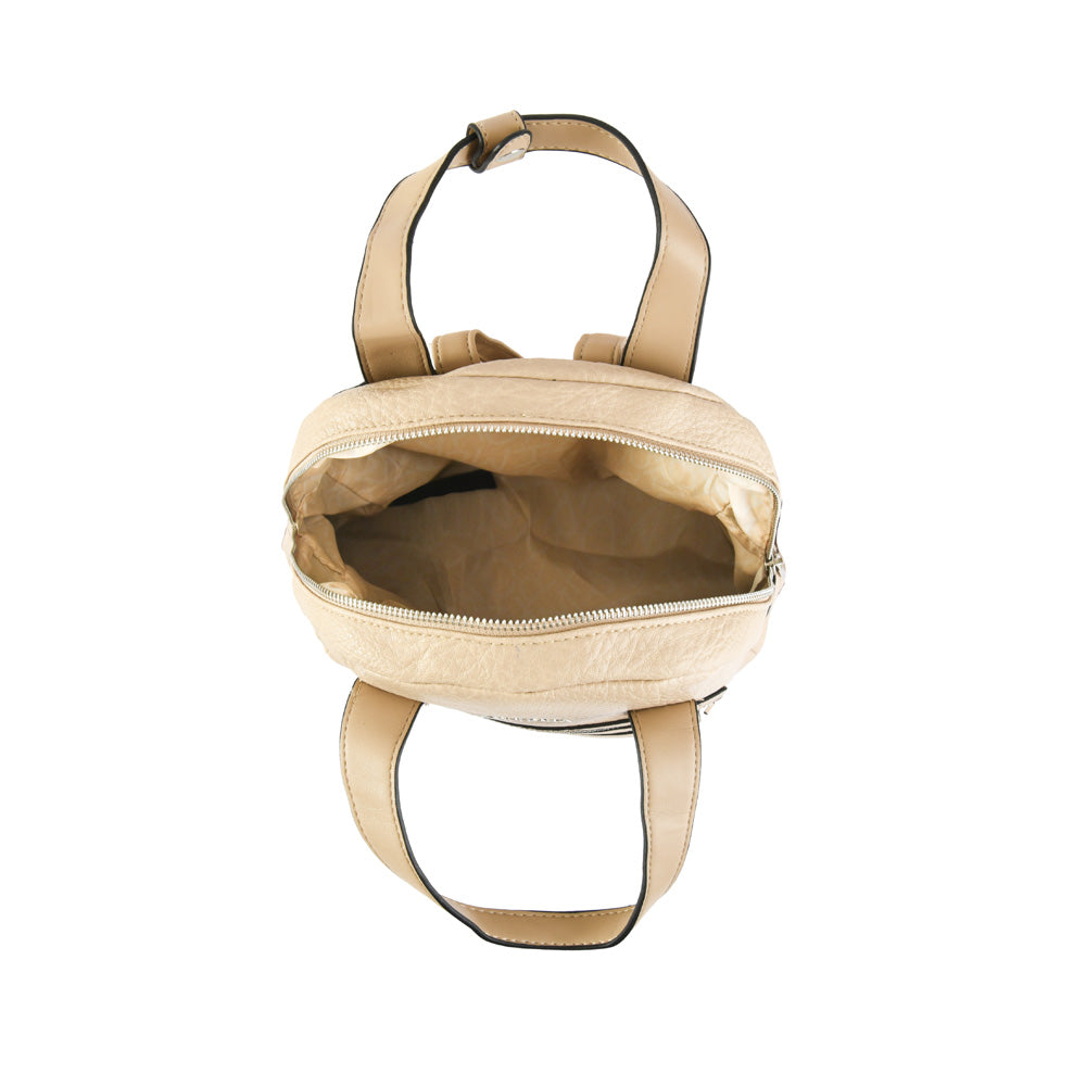 Mochila Mediana Persi Beige