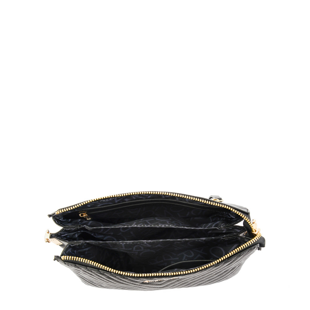 Cartera bandolera pariz pequeña negro