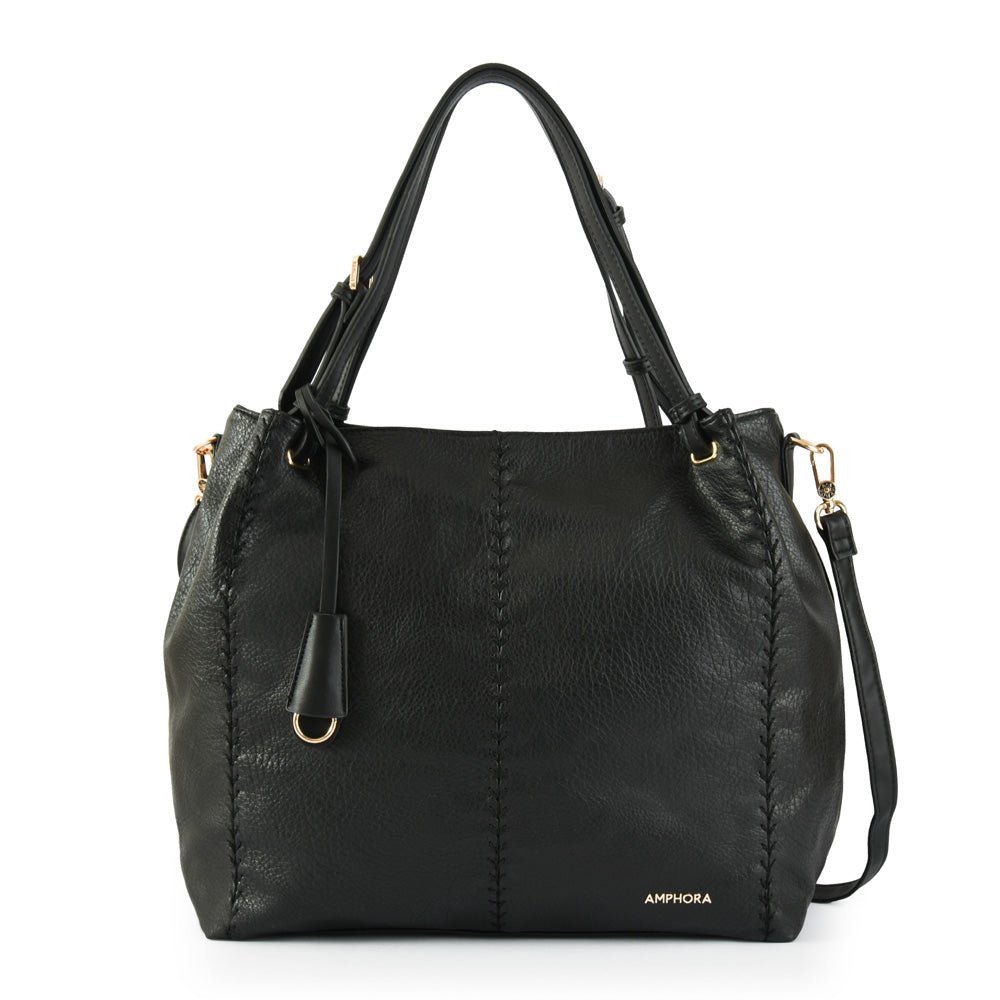 Cartera tote deryn grande negro