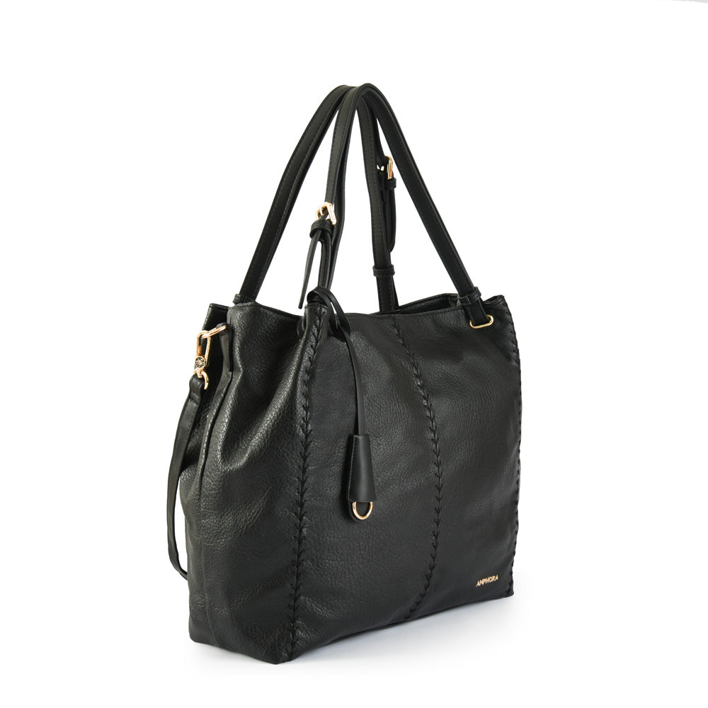 Cartera tote deryn grande negro