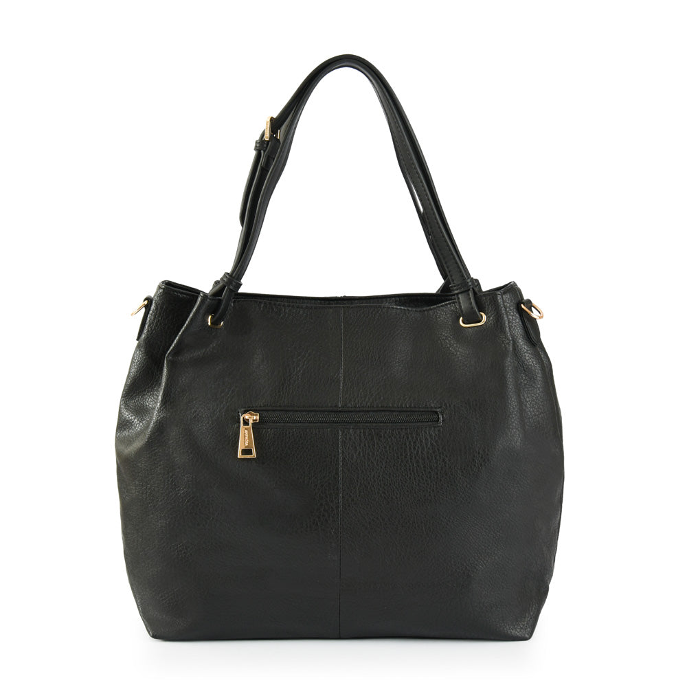 Cartera tote deryn grande negro