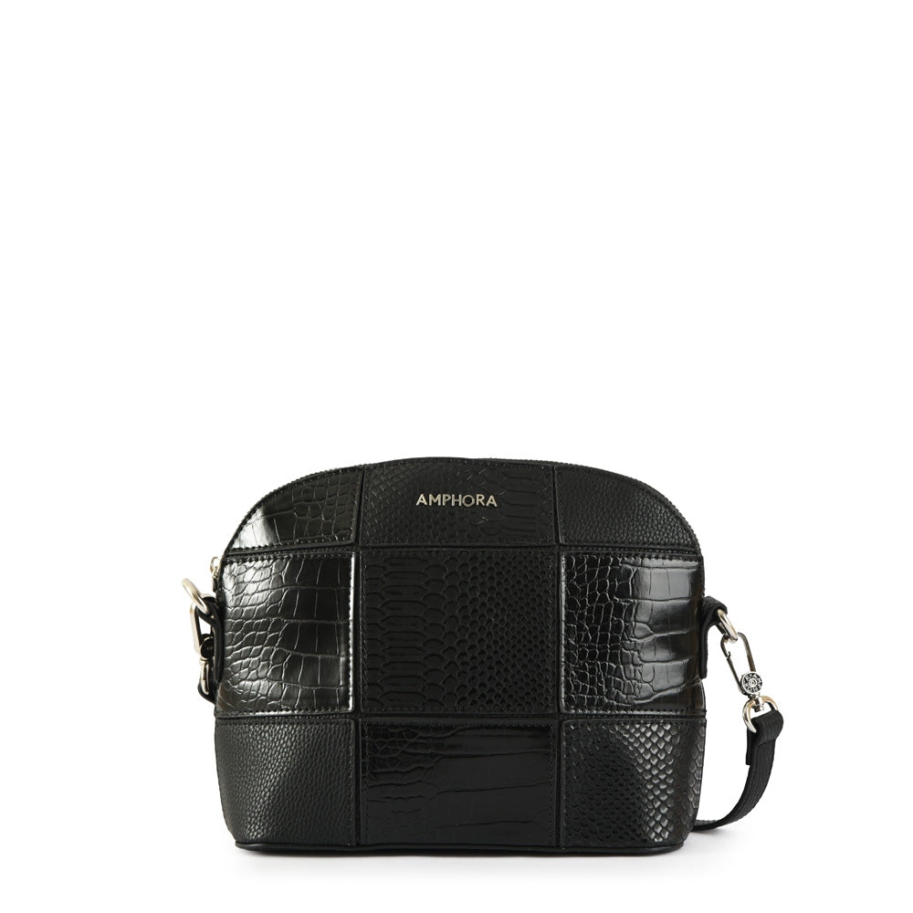 Cartera bandolera mochi pequeña negro especial