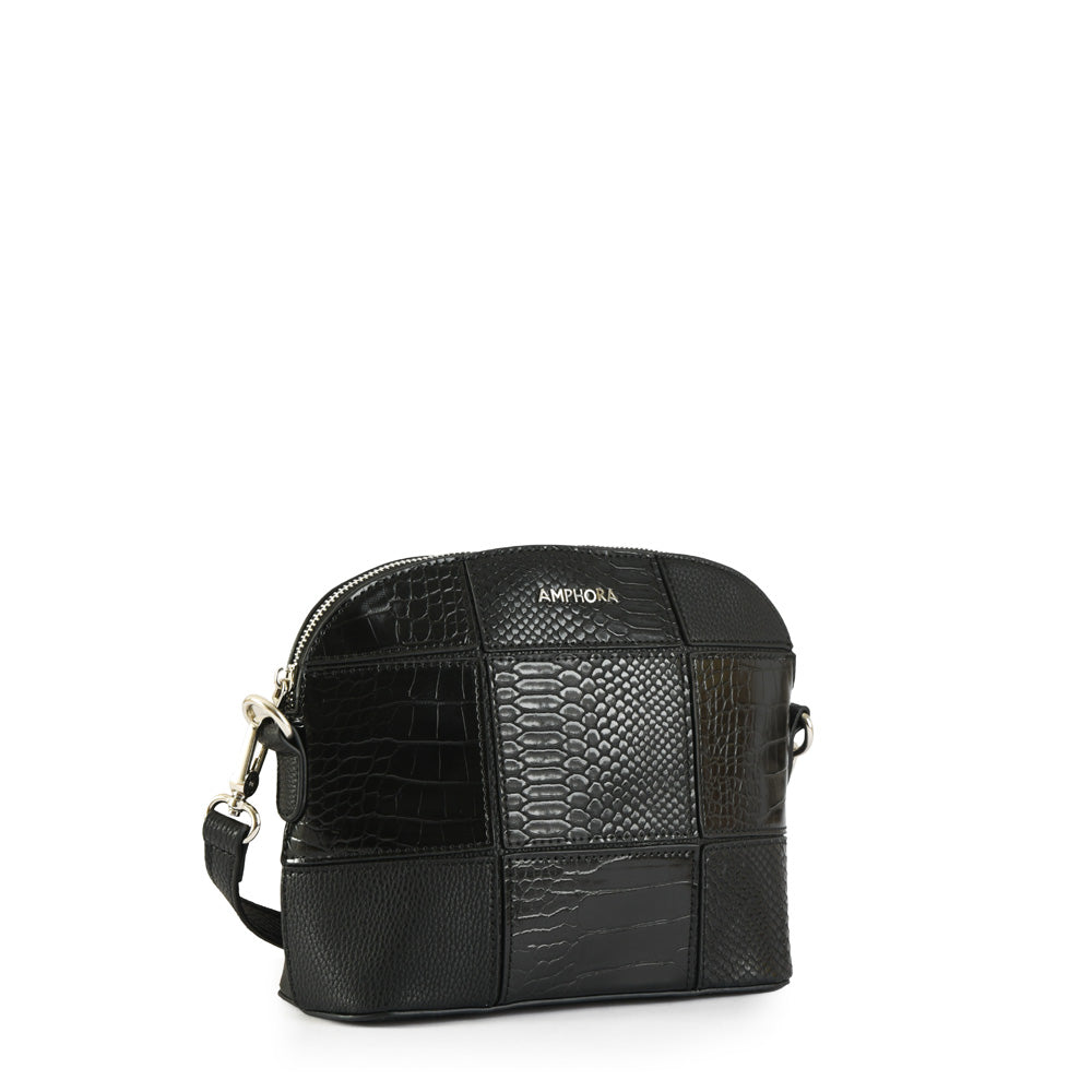 Cartera bandolera mochi pequeña negro especial