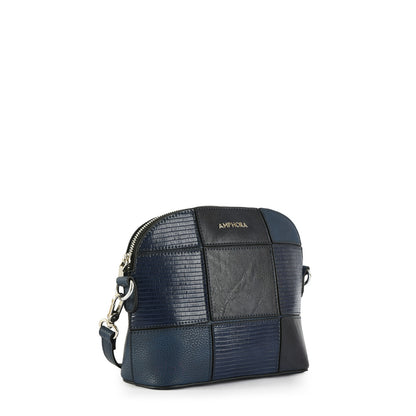 Cartera Bandolera pequeña mochi azul oscuro