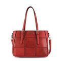Cartera dos asas mediana mochi rojo