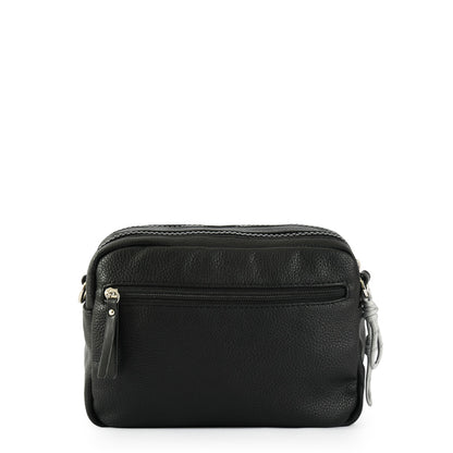 Cartera bandolera mediana roudy negro