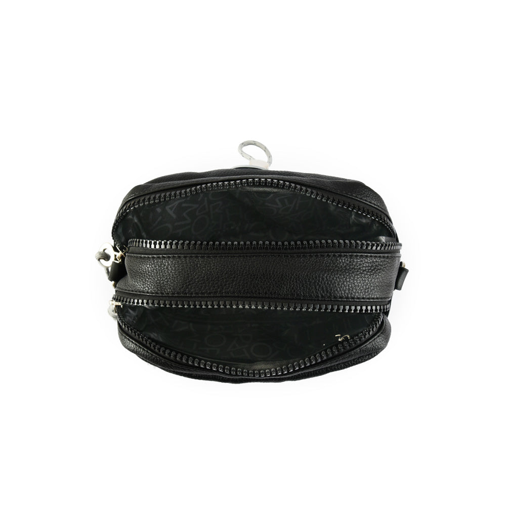 Cartera bandolera mediana roudy negro