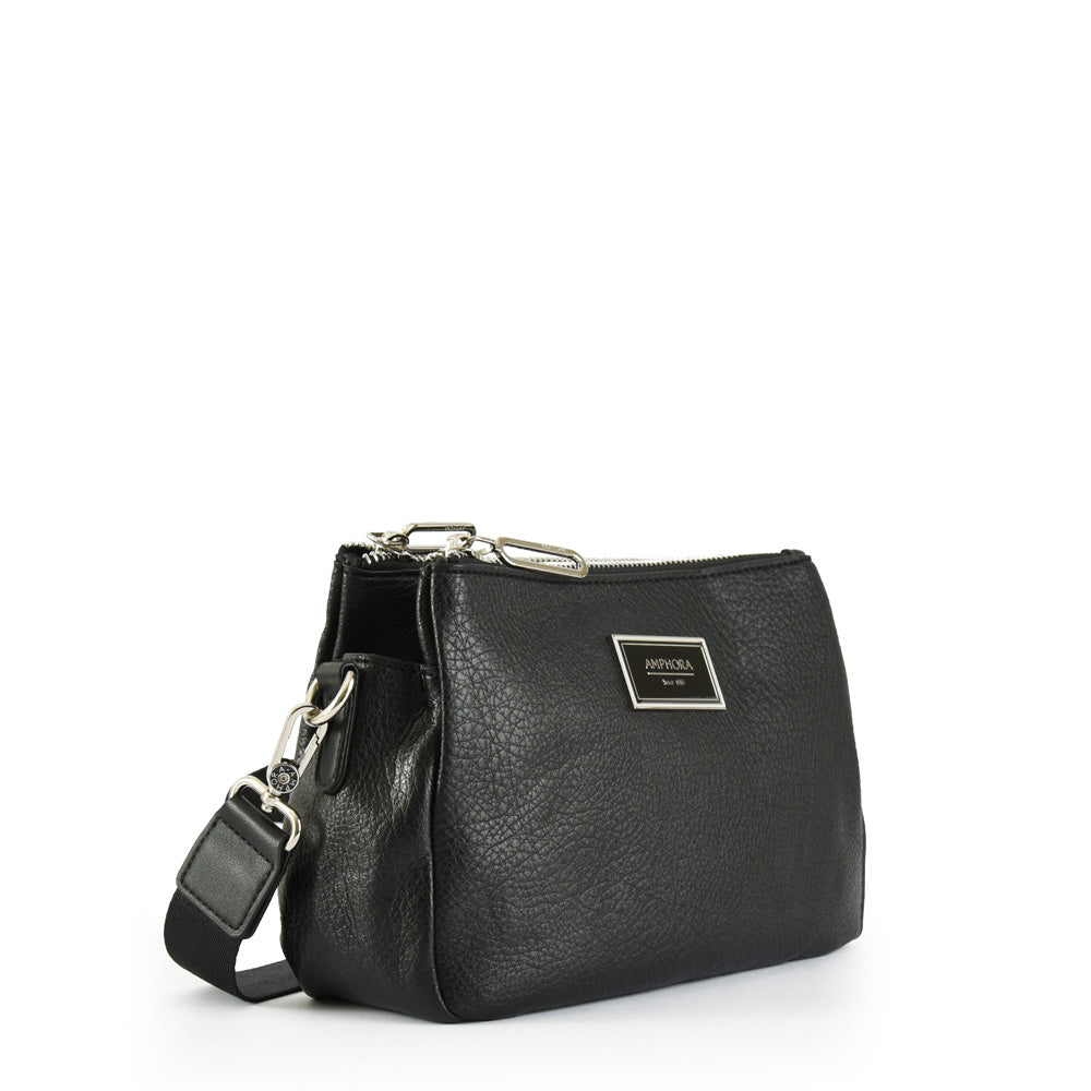 Cartera bandolera becky mediana negro