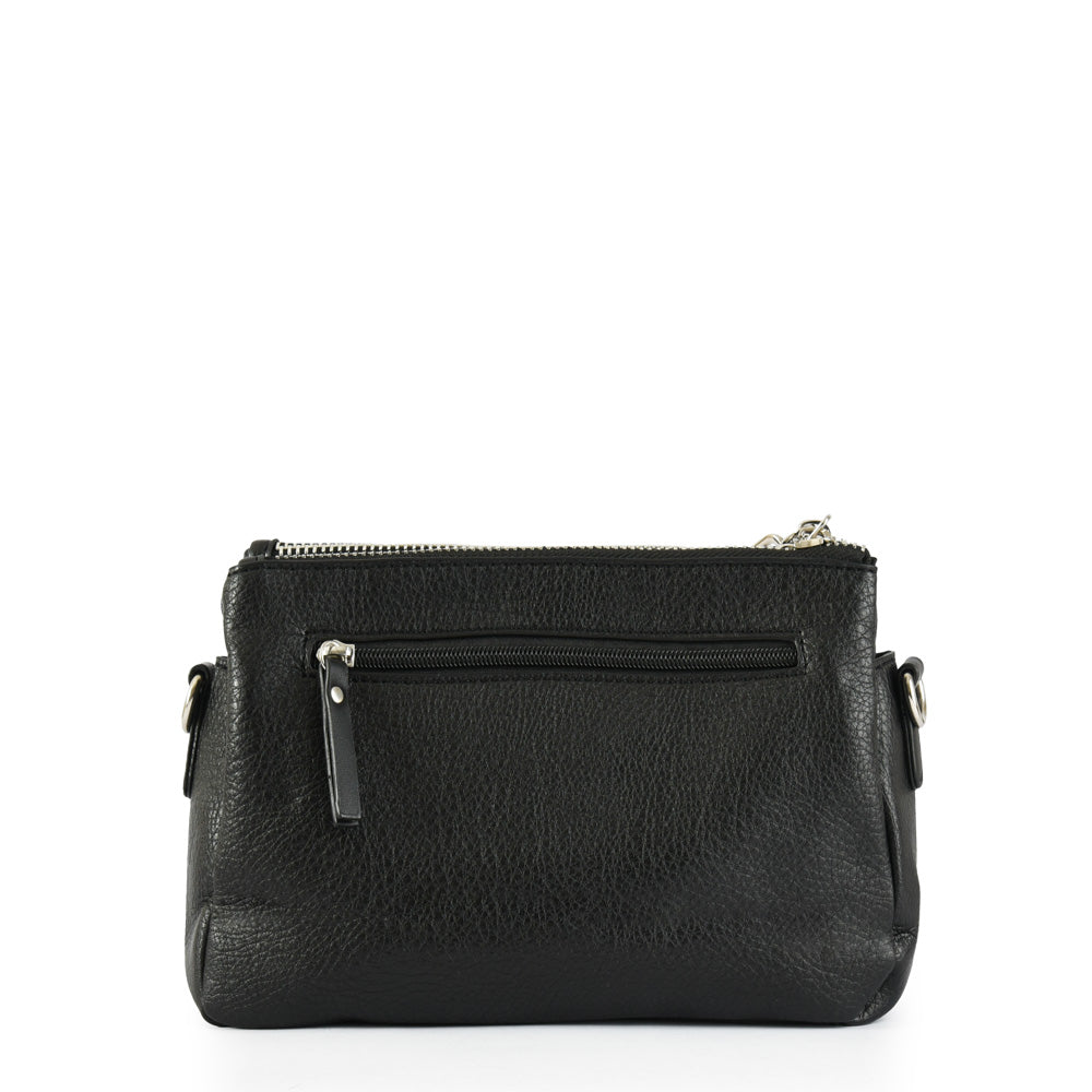 Cartera bandolera becky mediana negro