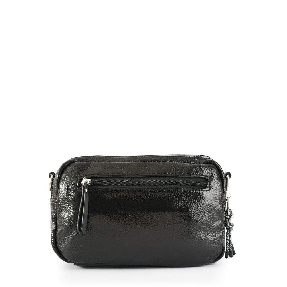 Cartera bandolera exotic mediana negro