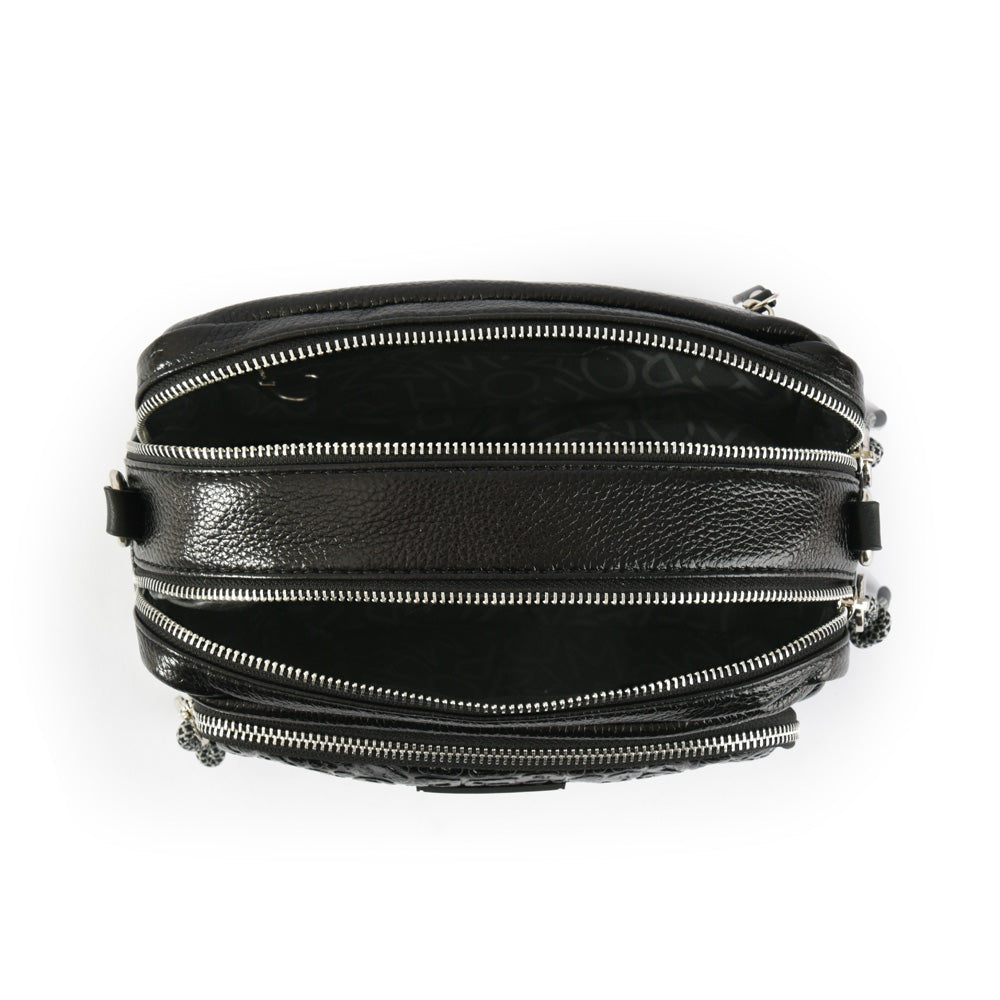 Cartera bandolera exotic mediana negro