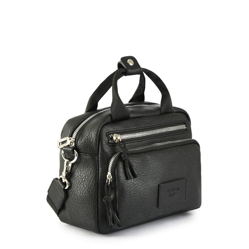 Cartera bandolera poxy mediana negro