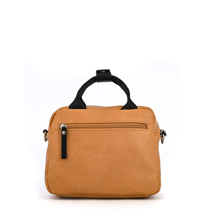 Cartera bandolera mediana poxy camel