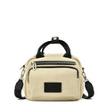 Cartera bandolera poxy mediana blanco crudo